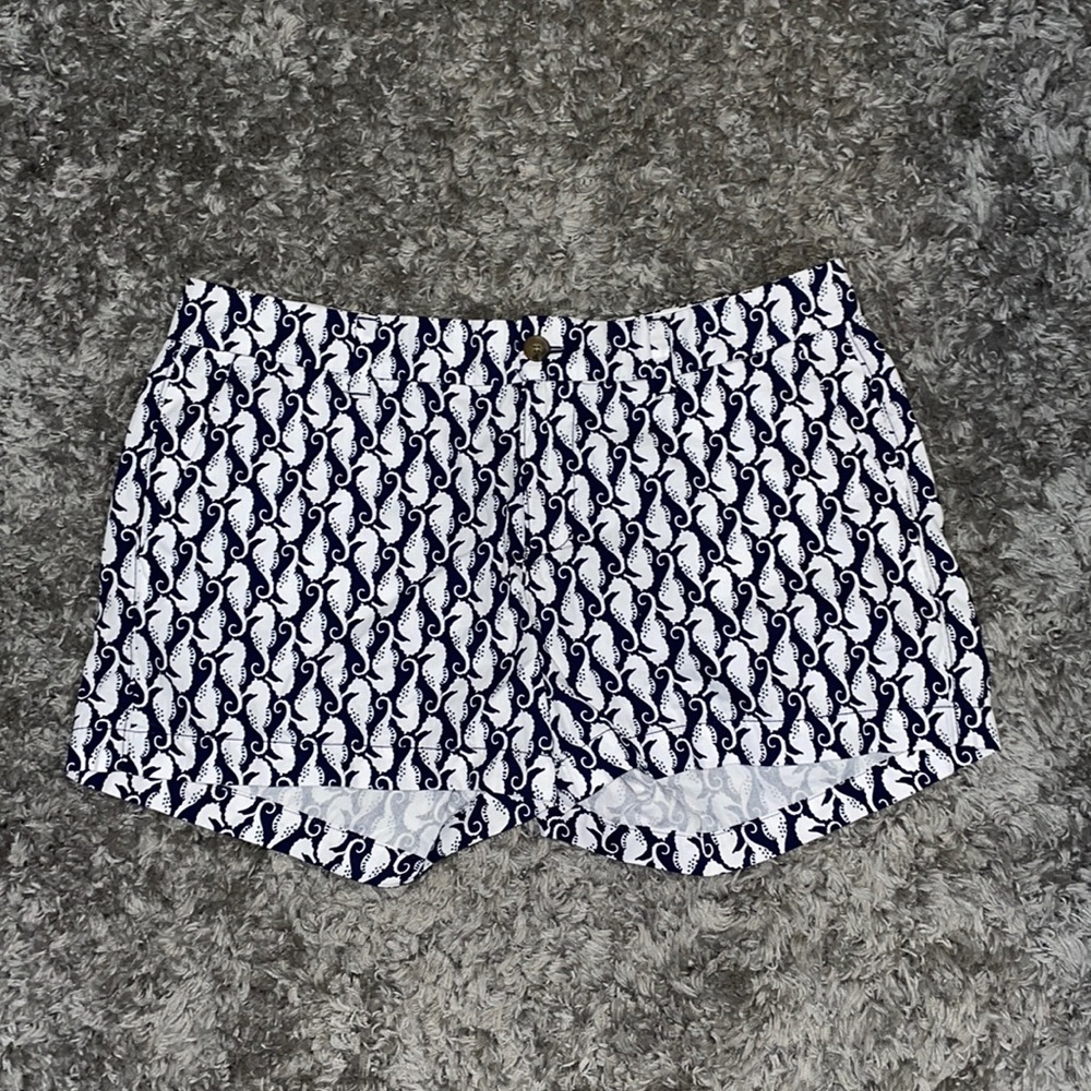 Old Navy Seahorse print chino shorts size 10